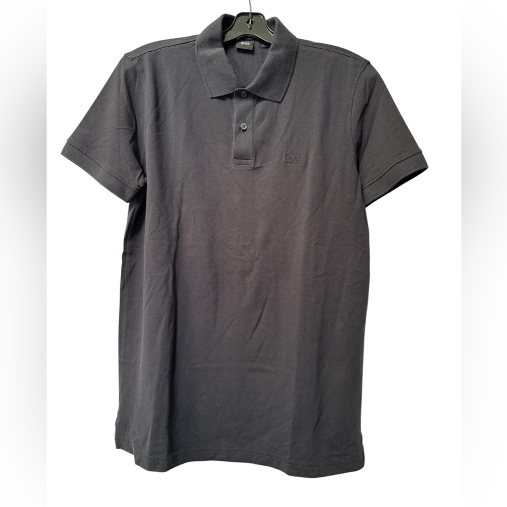 Hugo Boss Men's Black Polo Shirt